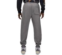 Jordan - Pantalón largo Brooklyn Fleece, Unisex, Carbon Heather-White, XL