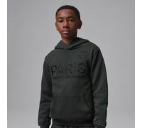Jordan París Saint Germain Sudadera con capucha de tejido Fleece Statement - Niño/a - Gris M