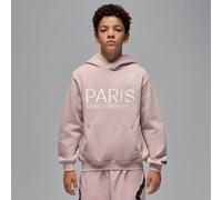 Jordan París Saint Germain Sudadera con capucha de tejido Fleece Statement - Niño/a - Rosa L