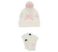Jordan Pom Beanie Set Conjunto de dos piezas - Niño/a - Blanco