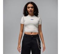 Jordan Rare Air Crop top de manga corta - Mujer - Blanco XL (EU 48-50)