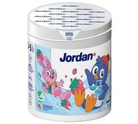 Jordan ® | Recambio de pasta de dientes para niños de 0 a 5 años | Sabor fresa | Recambio para dispensador de bomba | 98% ingredientes naturales | 0% SLS | Protección suave de la cavidad | 150 ml