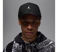 Jordan Rise Gorra con logotipo Jumpman metalizado y estructura - Negro L/XL