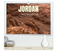 Jordan Sand, Stone and Salt (High Quality Premium Wall Calendar 2027 DIN A2 landscape),CALVENDO 12 Month Wall Calendar: The elements of nature