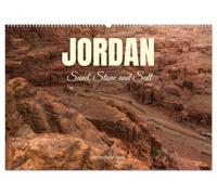 Jordan Sand, Stone and Salt (Wall Calendar 2027 DIN A2 landscape), CALVENDO 12 Month Wall Calendar: The elements of nature