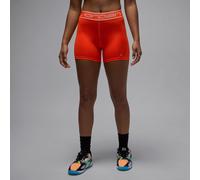 Jordan Sport Pantalón corto de 13 cm - Mujer - Naranja L (EU 44-46)