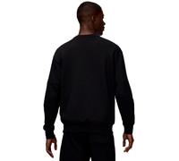 Jordan - Sudadera Brooklyn Fleece Crew, Unisex, Black-White, 2XL