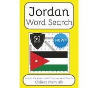 Jordan Word Search Book: Words Search With Easy To Read Print about Jordan, Travel, Culture and More | 6x9 inches, 100 pages | 50 puzzles. Ideal for ... English, Spanish, Italian, French and German.