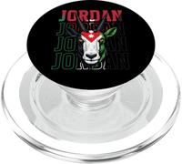Jordania Fan Árabe Oryx Jordano PopSockets PopGrip para MagSafe