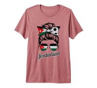 Jordanian Girl Jordan Match Pride Game Day Apoyo Nacional Camiseta Premium