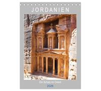 Jordanien ein Schatz im Orient (Tischkalender 2026 DIN A5 hoch), CALVENDO Monatskalender: Das Königreich Jordanien im Nahen Osten, festgehalten in 12 faszinierenden Bildern