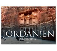 Jordanien - Felsenstadt Petra (Tischkalender 2026 DIN A5 quer), CALVENDO Monatskalender: Entdecken Sie die Magie des Lichts in der Felsenstadt der Nabatäer.