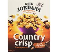Jordans - Country crisp - Bolitas de cereales crujientes con rizos de chocolate negro - 400 g