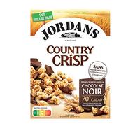 JORDANS Country Crisp - Juego de 4 botes de 550 g, color marrón chocolate negro