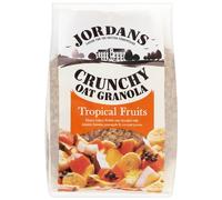 Jordans El Muesli Crujiente Original De Avena Con Frutas Tropicales (770g) (Paquete de 2)