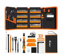 JOREST 145 en 1 juego de destornilladores de precisión, Kit profesional de herramientas magnéticas，apto para productos electrónicos, ordenadores portátiles, iPhone, MacBook, Nintendo, Xbox y PS5