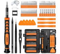 JOREST 59pcs Juego Destornilladores Precision de Bricolaje con Torx T5 T6 T8 T9 T10, para reparación de Macbook, iphone, PC, Laptop, PS4, PS5, Xbox, Gafas, Moviles, ipad, Switch, Reloj, Lentes