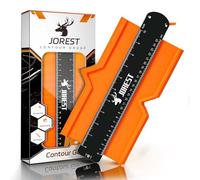 JOREST Medidor Contornos 25cm, Regalos Navidad Originales para Hombre Padre, Copiador de Contornos, Regla para Angulos, Transportador de Formas para Azulejos Suelos/Parquet Laminado/Madera