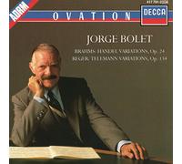 Jorge Bolet - Brahms/Reger-Bolet -Variations Sur un Thème de