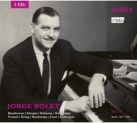 Jorge Bolet Jorge Bolet: Beethoven/Chopin/Debussy/Schuman (CD) (Importación USA)