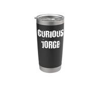 Jorge curioso Vaso térmico de acero inoxidable de doble pared