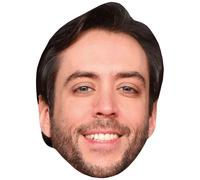 Jorge Torres (Beard) Big Head. Máscara más grande que la vida.