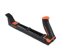 JORGENSEN Avión de madera, plano de surform profesional, cuerpo de fundición a presión de aleación de zinc, hoja afilada de 65 MN, herramienta de afeitadora de madera para escofina de carpintería,