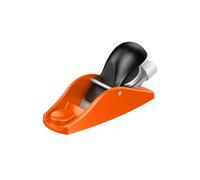 JORGENSEN Mini Cepillo de Carpintero, Mini Cepillo Manual para Trabajos de Madera de Precisión, Ideal para Recortar, Pulir y Cepillar, con Hoja Ajustable, para Trabajos en Madera