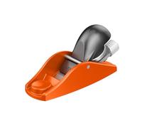 JORGENSEN Mini Cepillo de Carpintero, Mini Cepillo Manual para Trabajos de Madera de Precisión, Ideal para Recortar, Pulir y Cepillar, con Hoja Ajustable, para Trabajos en Madera