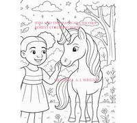 Jori and the Magical Unicorn Forest: Coloring Book Edition