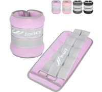 JORICY Pesas para Tobillos, Pesas para Tobillo y Muñecas 1 2 3 4 5 6 8 10 kg 1 par Pesas Muñeca Lastres Tobillos Tobilleras con Correas Ajustables para Ejercicios de Fitness Caminar