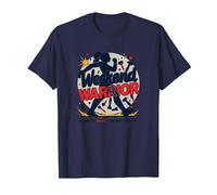 Jornadas de Fin de Semana para el empoderamiento de Las Mujeres guerreras Camiseta, Hombre, Azul Marino, 6XL