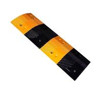 Joroba de velocidad, Tope de velocidad goma tamaños múltiples 5 Mph for la grava concreta del asfalto entrada al aire libre interior(100x35x5CM)