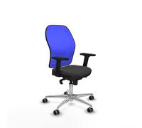 Jorquera sincro malla azul similpiel gris oscuro brazos 2d base alumin