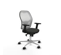 Jorquera sincro malla blanca bali negro brazos 2d base aluminio rueda