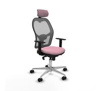 Jorquera sincro malla gris bali rosa brazos 1d base aluminio cabecero