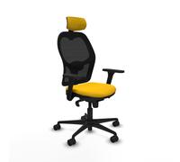 Jorquera sincro malla negra bali amarillo brazos 3d base nailon cabece