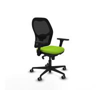 Jorquera sincro malla negra similpiel pistacho brazos 3d base nailon