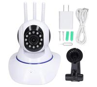 Jortan Tech Cámara de Seguridad Interior JTZ-160BW Wi-Fi HD con Rotación, Visión Nocturna y Almacenamiento en la Nube