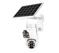 Jortan Tech Cámara Solar de Bajo Consumo JT-8699T 4G de Seguridad con Detección PIR, Codificación H.265X, Visión Nocturna IR-Cut, Almacenamiento en la Nube y Conectividad Wi-Fi
