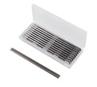 Jortmrd Juego de 10 Cuchillas de 82 mm HSS Cepilladora Eléctrica Cuchillas Reversibles para Cepilladora Bosch y Máquinas de Carpintería 82 x 5,5 x 1,2 mm