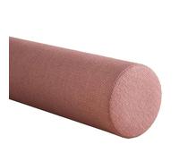 JORTUIO Almohada Cervical Cilíndrica, 40/50/60/70/90 cm Cojin Cilíndrica del Cuello Espuma de Memoria, Cojin Rulo Reposacabezas, para Lumbar,Rodillas,Dormir/Hogar/Oficina(Rosa,10cmx30cm)
