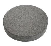 JORTUIO Cojines para Silla Redondos, 30cm/35cm/40/45cm, Almohadilla Antideslizante para Taburete de Silla,Cojín de Asiento Redondos, para jardín, Ordenador,Oficina, Cocina(Gris Oscuro,35x35x5cm)