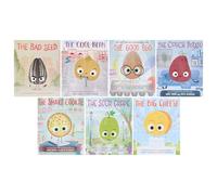 Jory John 7 Books Collection Set (The Bad Seed, The Good Egg, The Cool Bean, The Couch Potato, The Smart Cookie, The Sour Grape & The Great Eggscape!)