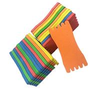 Jorzer 10 UNIDS Profesional Espuma Esponja Envuelto Alambre Pesca Bobinado Tablero Línea de Pesca Carrete Línea de Pesca Accesorios Rig Winders Color Aleatorio S