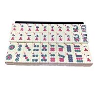 Jorzer American Mahjong Set 166 Tiles Mahjong Set Game con baldosas grabadas en Bolsas