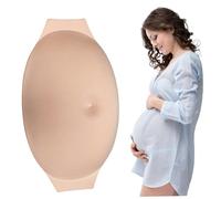 Jorzer Barriga de bebé Artificial, sin Piel, Espuma Ligera, Vientre de Embarazada, Barriga Realista, Accesorio de Embarazo para películas, Series de televisión, Disfraces de Parodia y Cosplay..