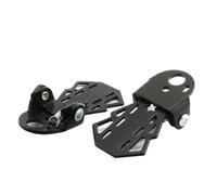 Jorzer Clavijas Antideslizantes para Bicicleta Pedales Traseros para Bicicleta Clavijas para Pies Reposapiés Plegables De Acero Antideslizantes Piezas para Ciclismo 1 Par