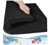 Jorzer Filtro de Acuario Esponja Espesa de algodón de algodón de de Almohadilla de Medios de Filtro de Alta Densidad 20x20x1in Esponja de prefiltro para acuarios prefilter de Peces para.