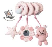 Jorzer Juguetes para Asiento de Coche, Divertidos Juguetes de Cuna con Forma de Espiral para niño con sonajeros, Colgantes para Asiento de Coche de educación temprana.